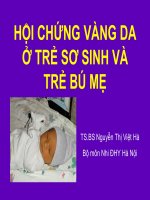 Hội chứng vàng da ở trẻ em