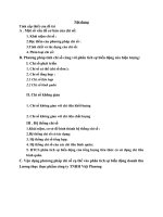 Phương pháp tính chỉ số trong thống kê  vận dụng chỉ số trong phân tích biến động của doanh thu lương thực thực phẩm công ty TNHH việt phương 