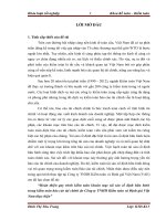 Hoàn thiện quy trình kiểm toán khoản mục tài sản cố định hữu hình trong kiểm toán báo cáo tài chính do công ty TNHH kiểm toán và định giá việt nam thực hiện 