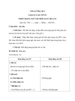 Giáo án tiếng việt 4 tuần 32 bài luyện từ và câu   thêm trạng ngữ chỉ thời gian cho câu 