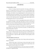 Một số giải pháp nâng cao hiệu quả huy động vốn tại NHTM đầu tư và phát triển BIDV hoàn kiếm 