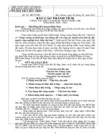 Bao cao thanh tich cong tac doi