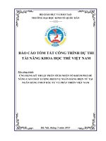 Ứng dụng kỹ thuật phân tích nhân tố khám phá để nâng cao chất lượng dịch vụ ngân hàng điện tử tại Ngân hàng thương mại cổ phần BIDV