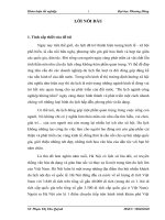 Giải pháp nhằm góp phần thúc đẩy hoạt động kinh doanh của khách sạn green mango 