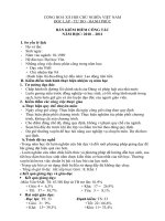 bản kiểm điểm cá nhân năm học