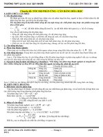 TỐC ĐỘ PHẢN ỨNG   CÂN BẰNG