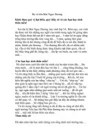 bai phat bieu cua hoc sinh  cuoi nam hoc