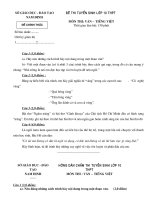 Thi vào THPT Tp Nam Định