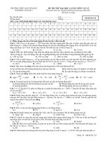 Đề thi thử đại học khối 10