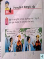 Bài 4: Phòng bệnh đườg hô hấp
