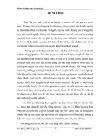 hoàn thiện công tác vốn bằng tiền và các khoản thanh toán tại công ty cổ phần thương mại nguyễn gia 