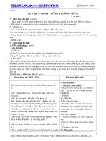 GIÁO ÁN NGỮ VĂN KỲ II LỚP 7 CHUẨN