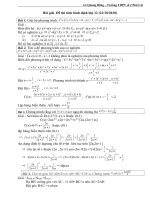 Bài giải đề thi HSG lớp 12 Bình ĐỊnh