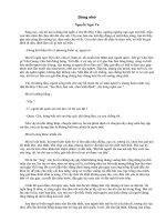 Dòng nhớ Nguyễn Ngọc Tư