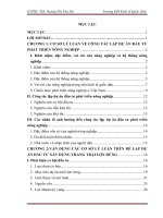 huy động vốn cho đầu tư phát triên cơ sở hạ tầng tỉnh Hà Tĩnh 20102014