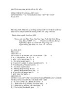 Khảo sát độ hài lòng của học sinh đối với dịch vụ đào tạo dành cho trẻ khuyết tật tại các trường THCS hoà nhập ở Hà Nội