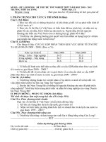 đề thi thử TN lần 2 môn ĐỊa lý