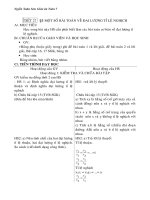 Giáo Án Toán Lớp 7 – Một Số Bài Toán Về Đại Lượng Tỉ Lệ Nghịch