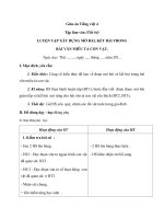 Giáo án tiếng việt 4 tuần 32 bài tập làm văn   luyện tập xây dựng mở bài, kết bài trong bài văn miêu tả con vật 