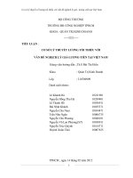 Cơ sở lý thuyết lương tối thiểu với vấn đề nghịch lý giá   lương   tiền tại việt nam 