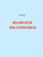 CHƯƠNG 5 điều KHIỂN VECTOR ĐỘNG cơ KHÔNG ĐỒNG bộ 