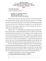 Chuong trinh tong ket nam hoc 2011