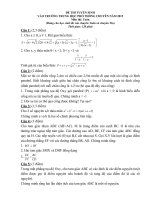 Đề thi tuyển sinh vào lớp 10 môn Toán (Chuyên) năm học 2015-2016 trường THPT Chuyên Sư Phạm, Hà Nội