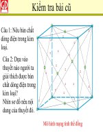 Dòng điện trong chất điện phân   Lý 11