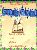 Tập đọc. Tiếng ru