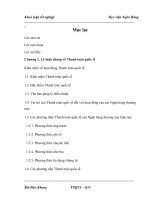 Giải pháp nâng cao chất lượng hoạt động TTQT tại ngân hàng TMCP ngoại thương việt nam, chi nhánh hải dương 