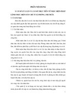 TIỂU LUẬN CHÍNH TRỊ