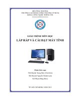 Giáo Trình Lắp Ráp Và Cài Đặt Máy Tính