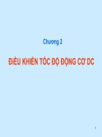 CHƯƠNG 2 điều KHIỂN tốc độ ĐỘNG cơ DC 