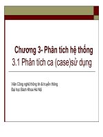 chương 3 phân tích hệ thống   3 1 phân tích ca(case) sử dụng 