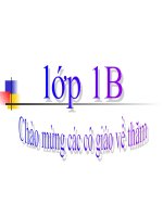 Học vần  Bài 29(Tiết 1) ( Cô Thanh Luyến)