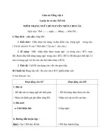 Giáo án tiếng việt 4 tuần 32 bài luyện từ và câu   thêm trạng ngữ chỉ nguyên nhân cho câu 
