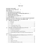 Các nhân tố quyết định đến mức độ tiếp cận của các tổ chức tài chính vi mô tại Việt Nam