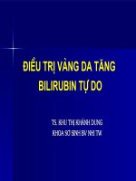 Bài giảng vàng da ở trẻ sơ sinh ppt