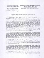 Duy trì sĩ số học sinh trong hè