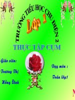 Phep tru trong pham vi 6  Dinh