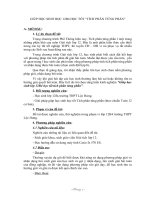 GIÚP HỌC SINH HỌC 12B4 HỌC TỐT “TÍCH PHÂN TỪNG PHẦN