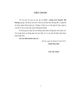 Dạy học hình thành các biểu tượng toán cho trẻ 3   4 tuổi qua các giờ học không chủ đích 