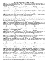 Đề ôn tập tổng hợp LTĐH s2