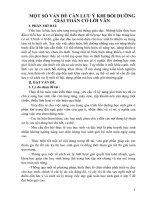 SKKN: MỘT SỐ VẤN ĐỀ CẦN LƯU Ý KHI BỒI DƯỠNG DẠY GIẢI TOÁN CÓ LỜI VĂN