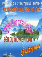 Toán . Bài toán liên quan đến rút về đơn vị