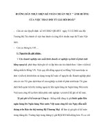 HƯỚNG dẫn THỰC HIỆN kế TOÁN CHUẨN mực  ẢNH HƯỞNG của VIỆC THAY đổi tỷ GIÁ hối đoái 