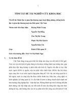 TÓM TĂT ĐỀ TÀI BUÔN LẬU VÀ GIAN LẬN THƯƠNG MẠI ,PHÒNG CHỐNG BUÔN LẬU ,GIAN LẬN THƯƠNG MẠI CỦA HẢI QUAN VIỆT NAM