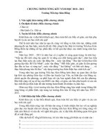 Chương trình tổng kết năm học 2010 2011