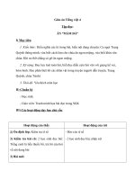 Giáo án tiếng việt 4 tuần 34 bài tập đọc   ăn mầm đá 