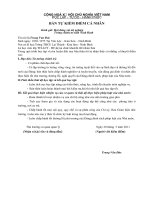 BẢN TỰ KIỂM ĐIỂM CÁ NHÂN